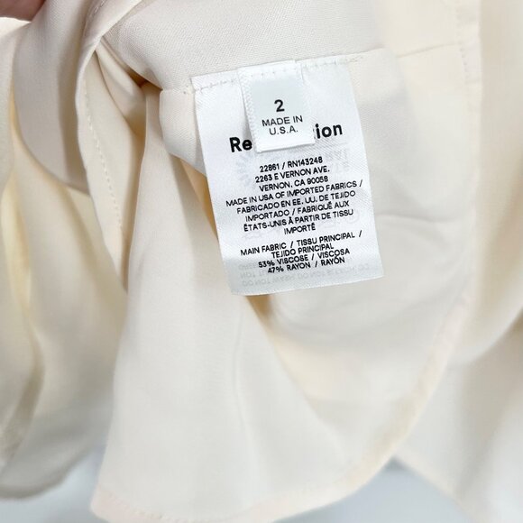 NWT Reformation Tory Cutout Bridal Maxi Dress - Picture 7 of 10